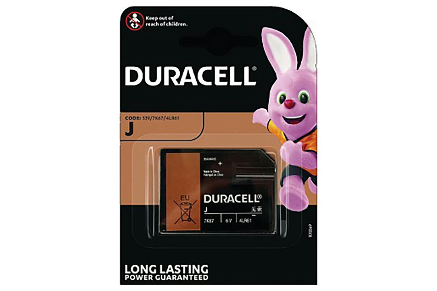 Duracell Security Battery 6V