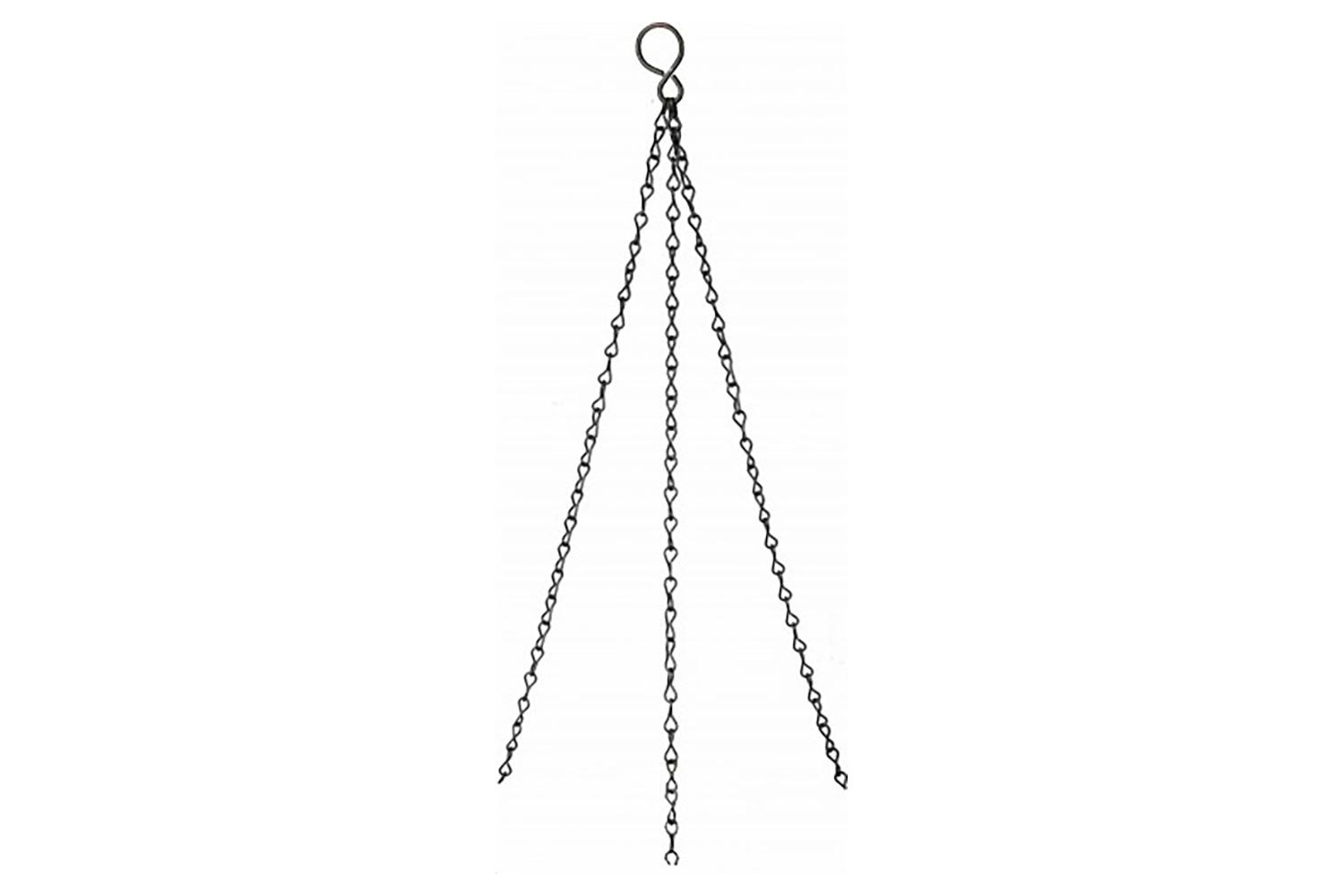 Plastia Mareta Hanging Baskets Chain| Black | 40cm