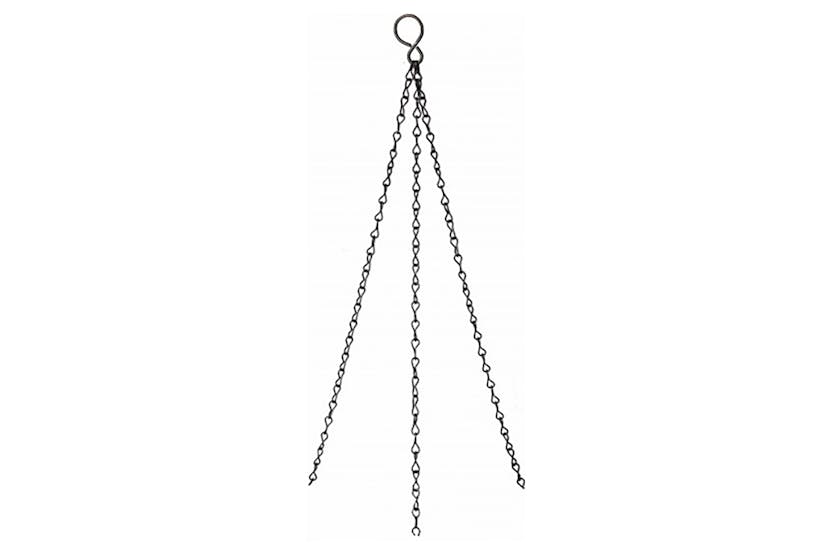 Plastia Mareta Hanging Baskets Chain| Black | 40cm