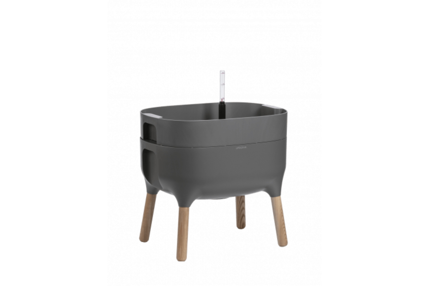 Plastia Indoor Low Planter Urbalive | Grey | 47.5cm