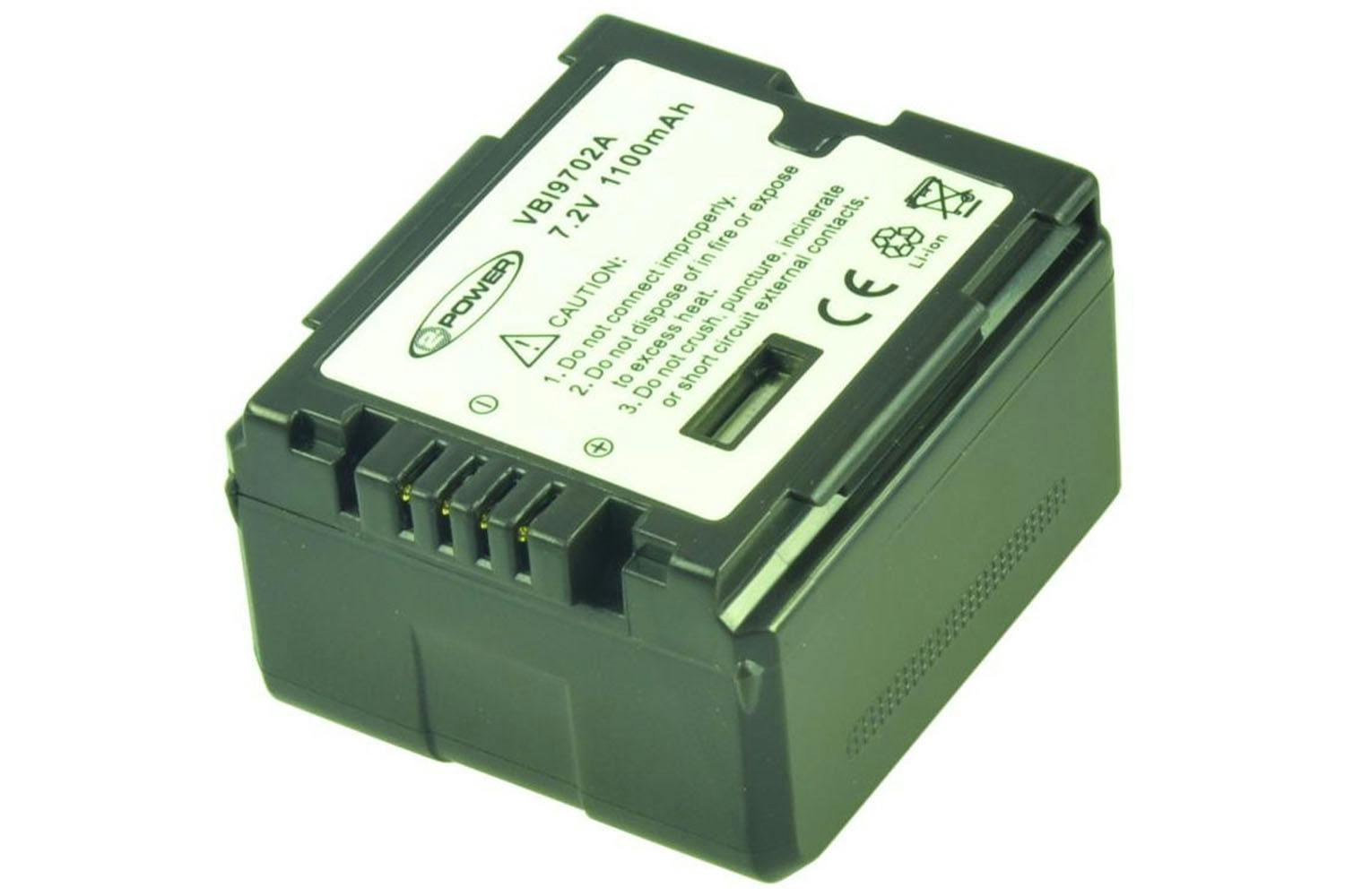 2-Power 1100mAh Camcorder Battery