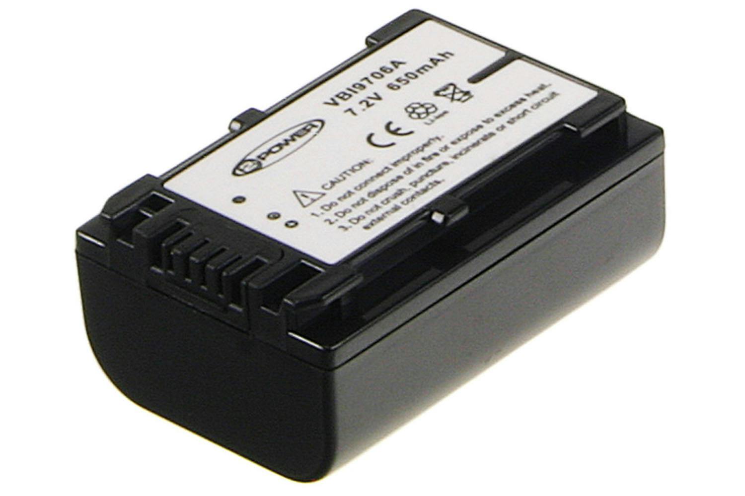 2-Power 980mAh Camcorder Battery