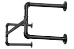 Songmics Industrial Pipe Clothes Rack | Black