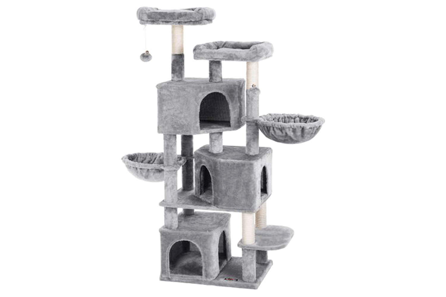 Feandrea Multilayer Large Cat Tree | Light Gray