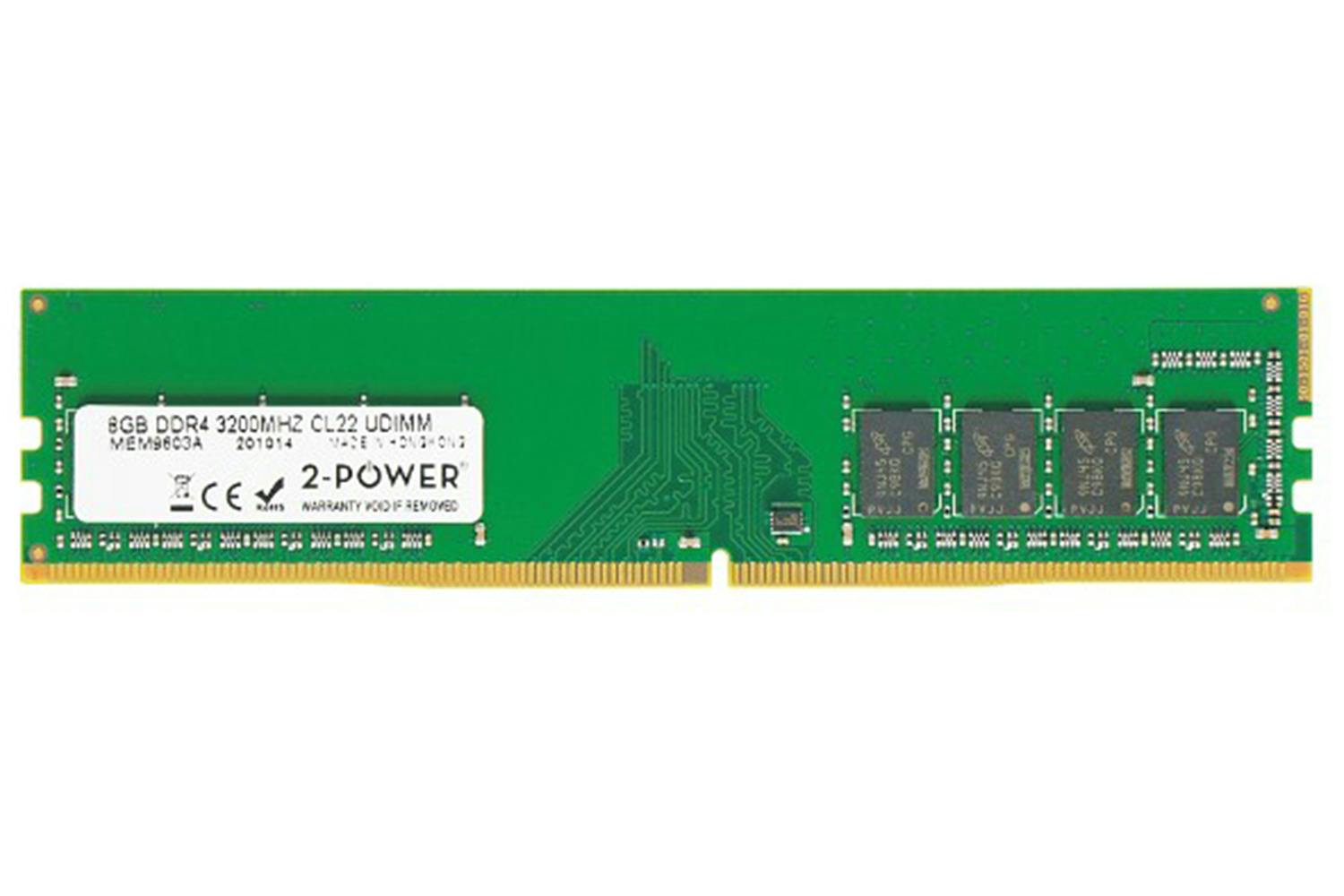 2-Power 8GB DDR4 Memory Module