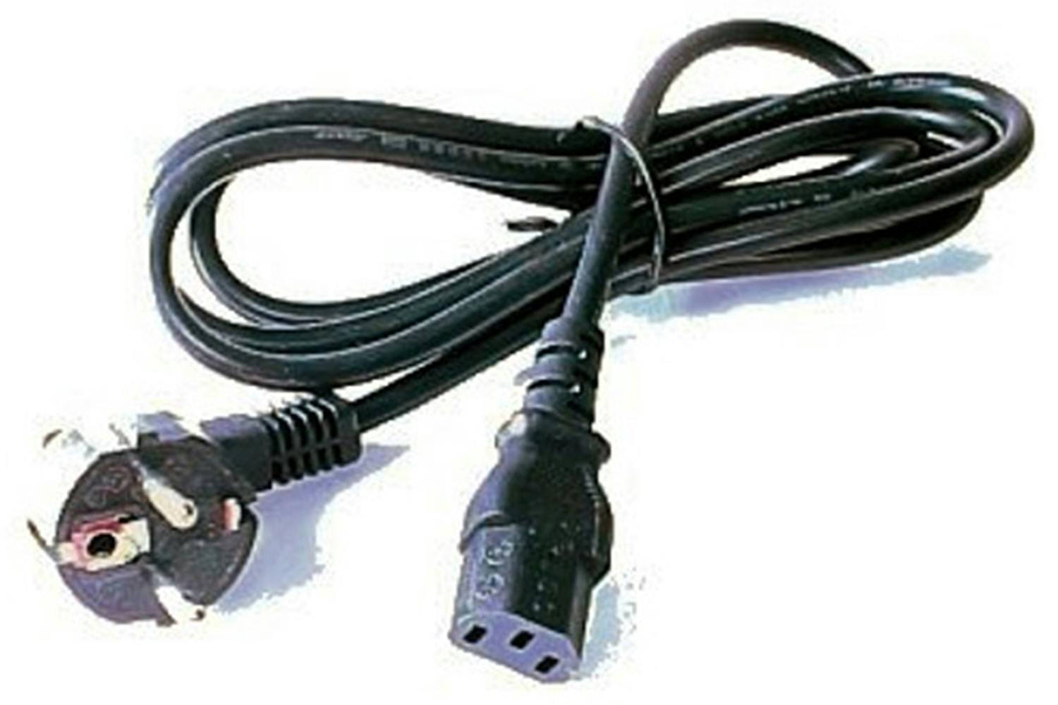 2-Power IEC (Kettle) Lead with EU 2 Pin Plug