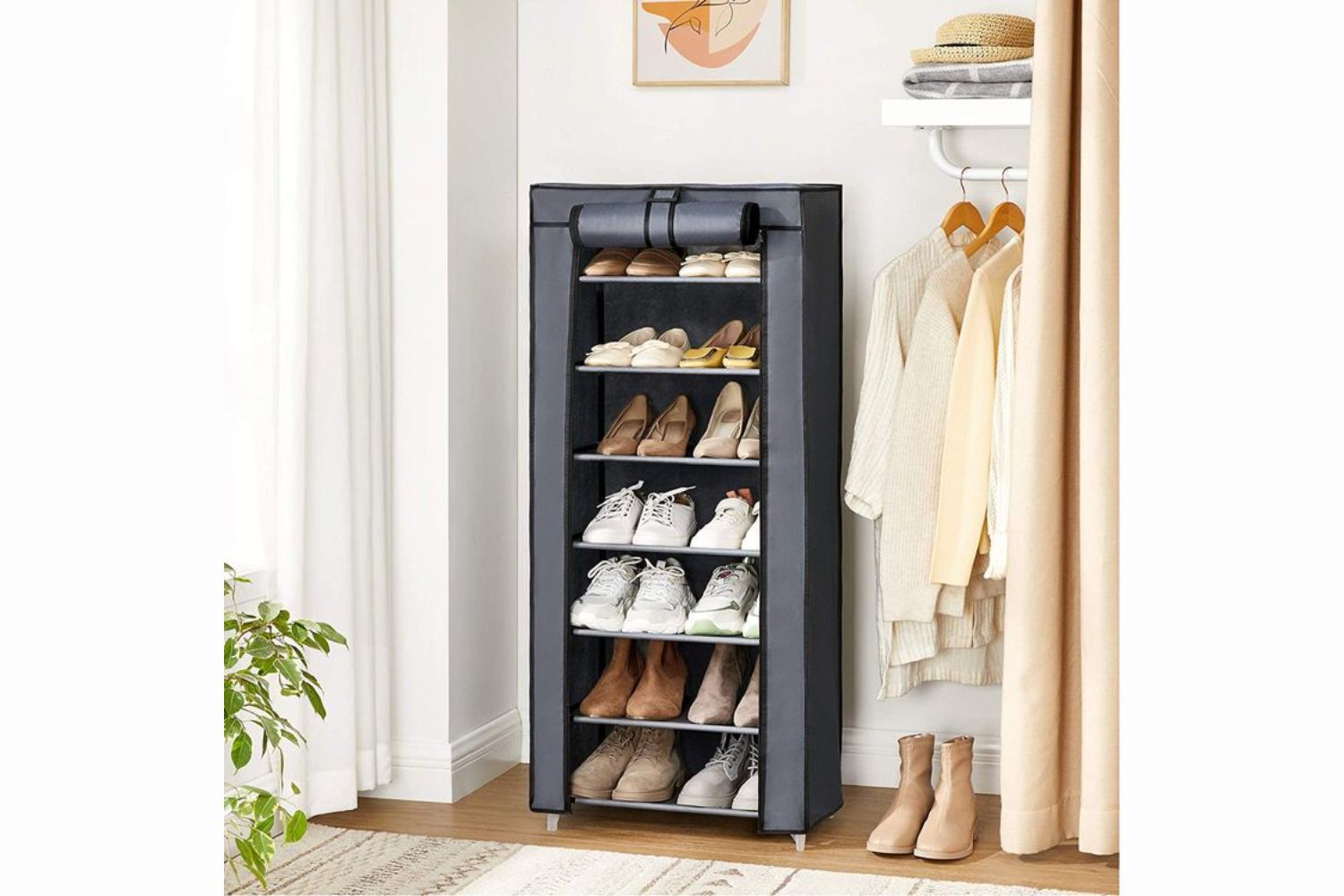 Harvey norman store shoe rack