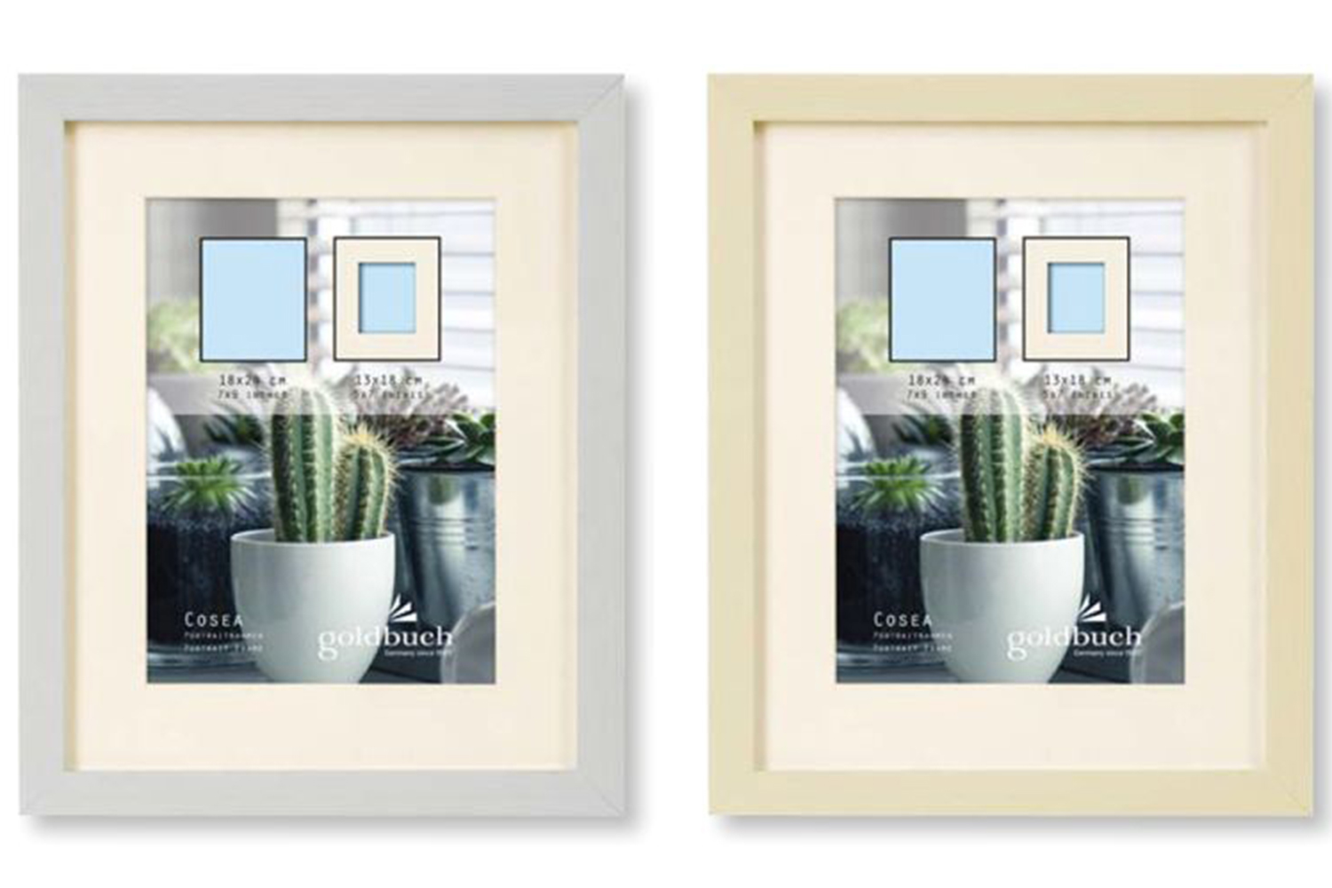 Cosea 7x9.5/5x7" Photo Frame | Grey