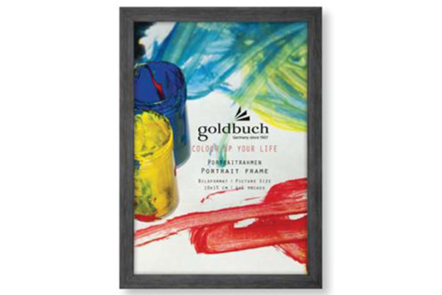 Colour Up Your Life 5x7" No Mount Photo Frame | Dark Grey