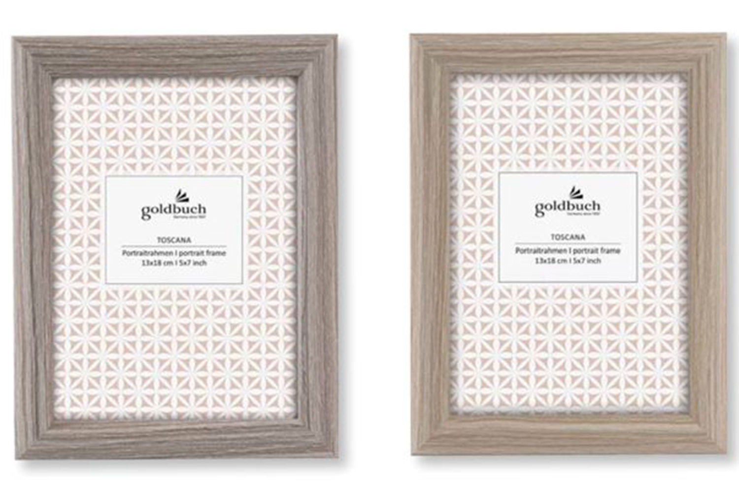Toscana 5x7" Mdf No Mount Photo Frame | Taupe