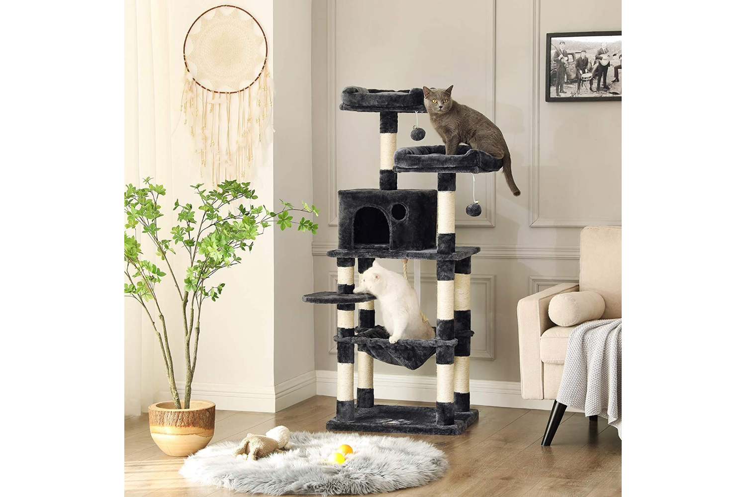Feandrea 56.3" Cat Tree
