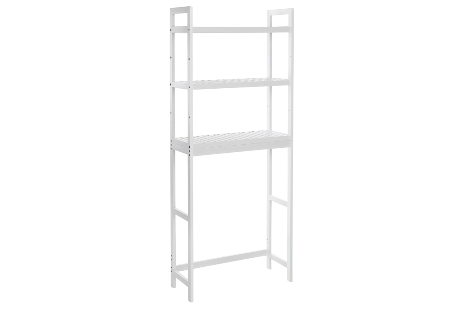 Songmics Adjustable Shelves Bathroom Organizer | White