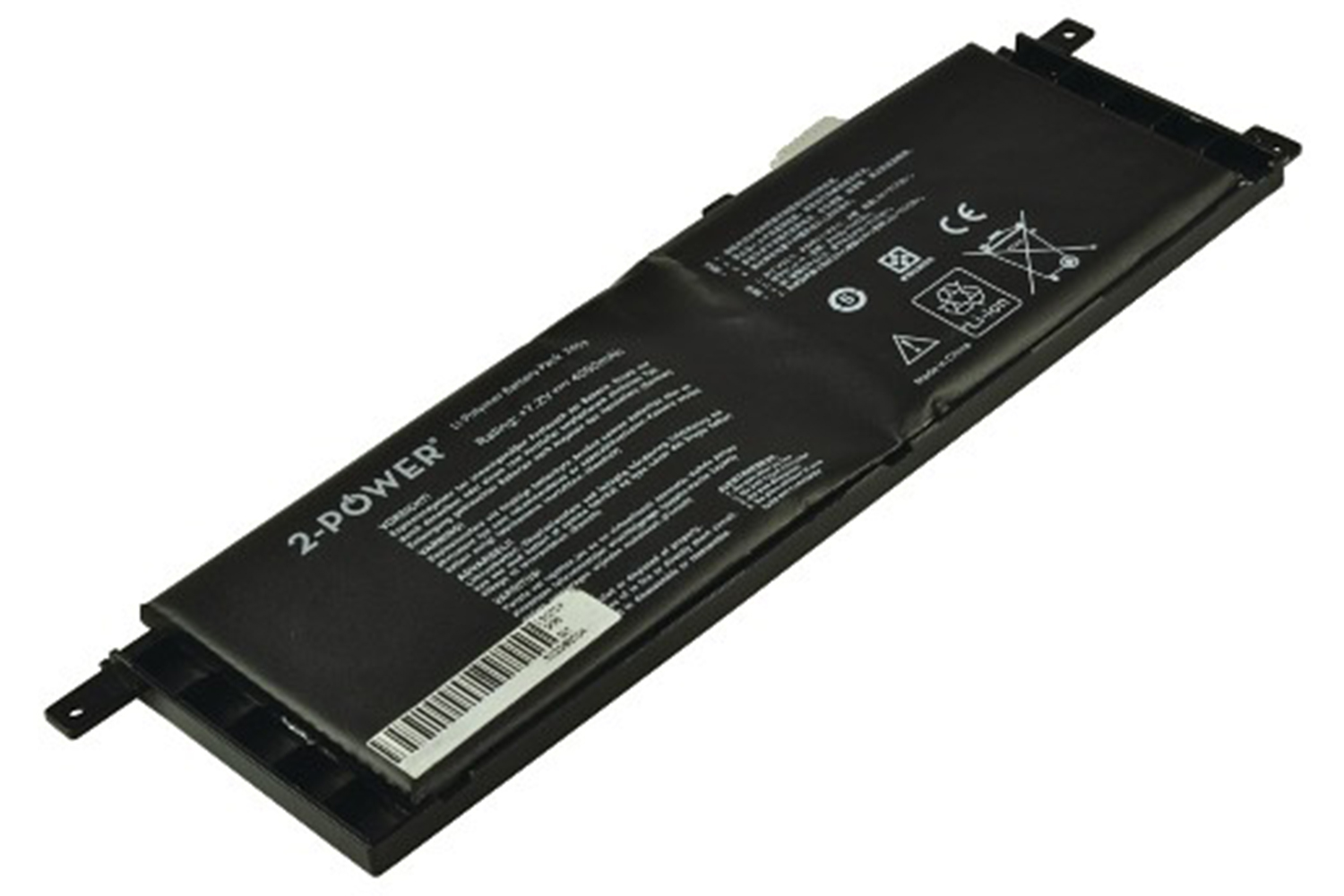 2-Power Main Battery Pack 7.2V 4000mAh