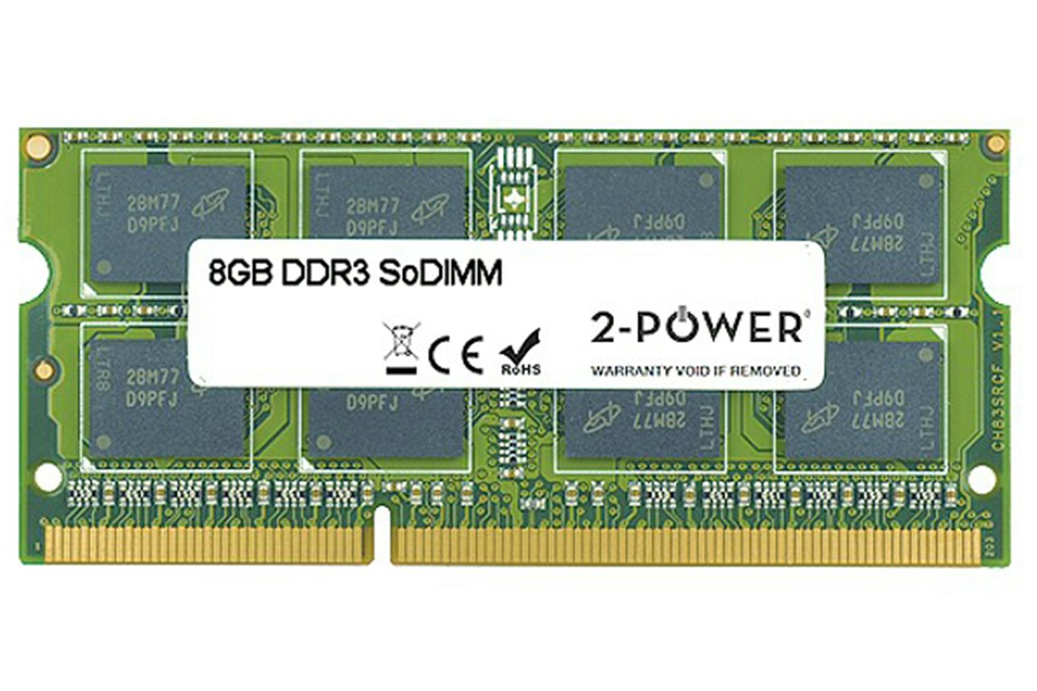 2-Power MultiSpeed 1066/1333/1600 MHz SoDIMM Memory Module | 8GB