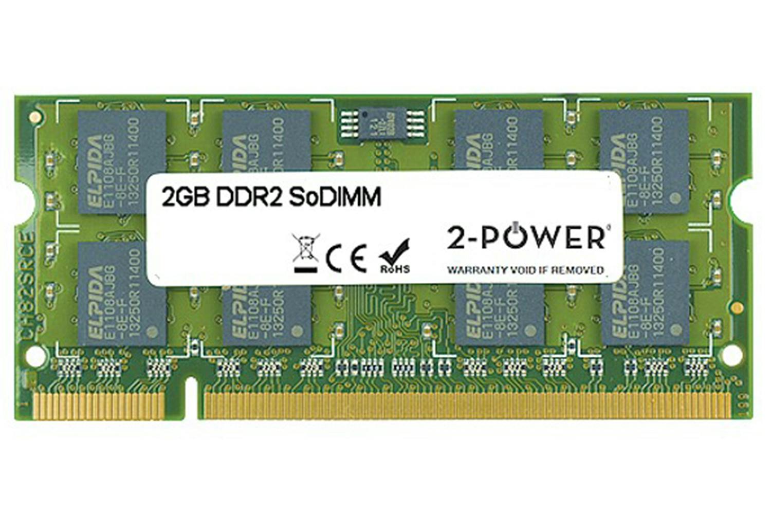 2-Power 2GB DDR2 CL5 SoDIMM 2Rx8