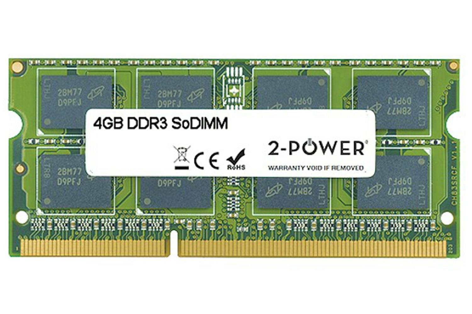 2-Power 4GB DDR3 CL7 SoDIMM 2Rx8