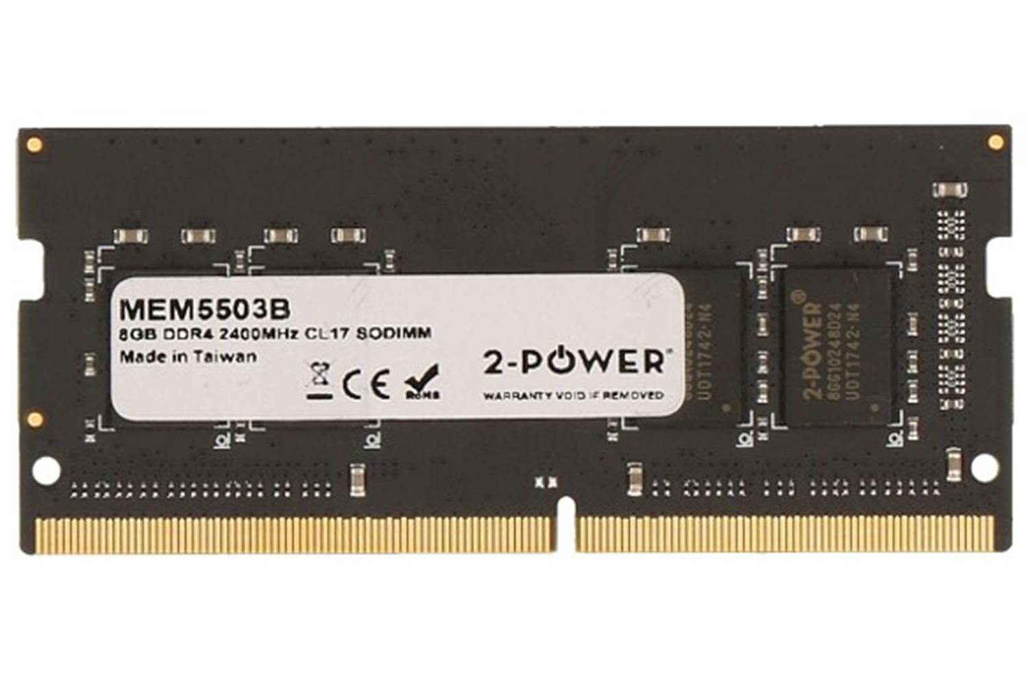 2-Power 8GB DDR4 CL17 Non-ECC SoDIMM 2Rx8