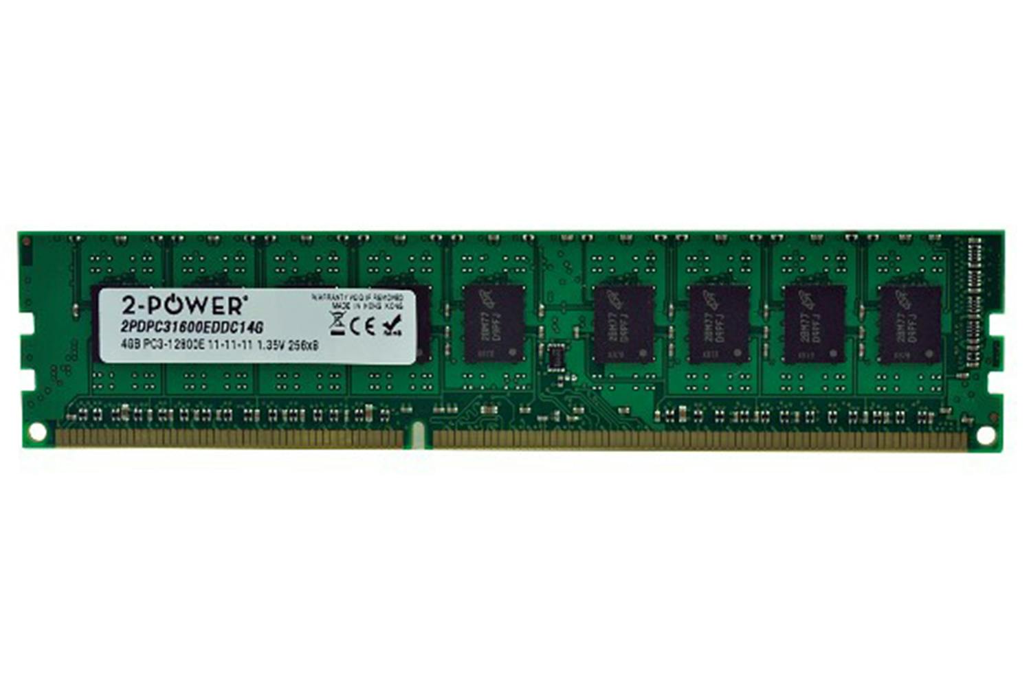 2-Power 4GB DDR3 CL11 ECC + TS DIMM 2Rx8 1.35V