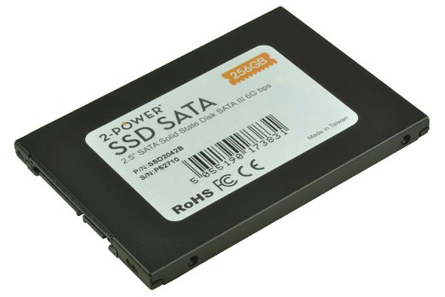 2-Power 256GB SSD 2.5 SATA 6Gbps 7mm