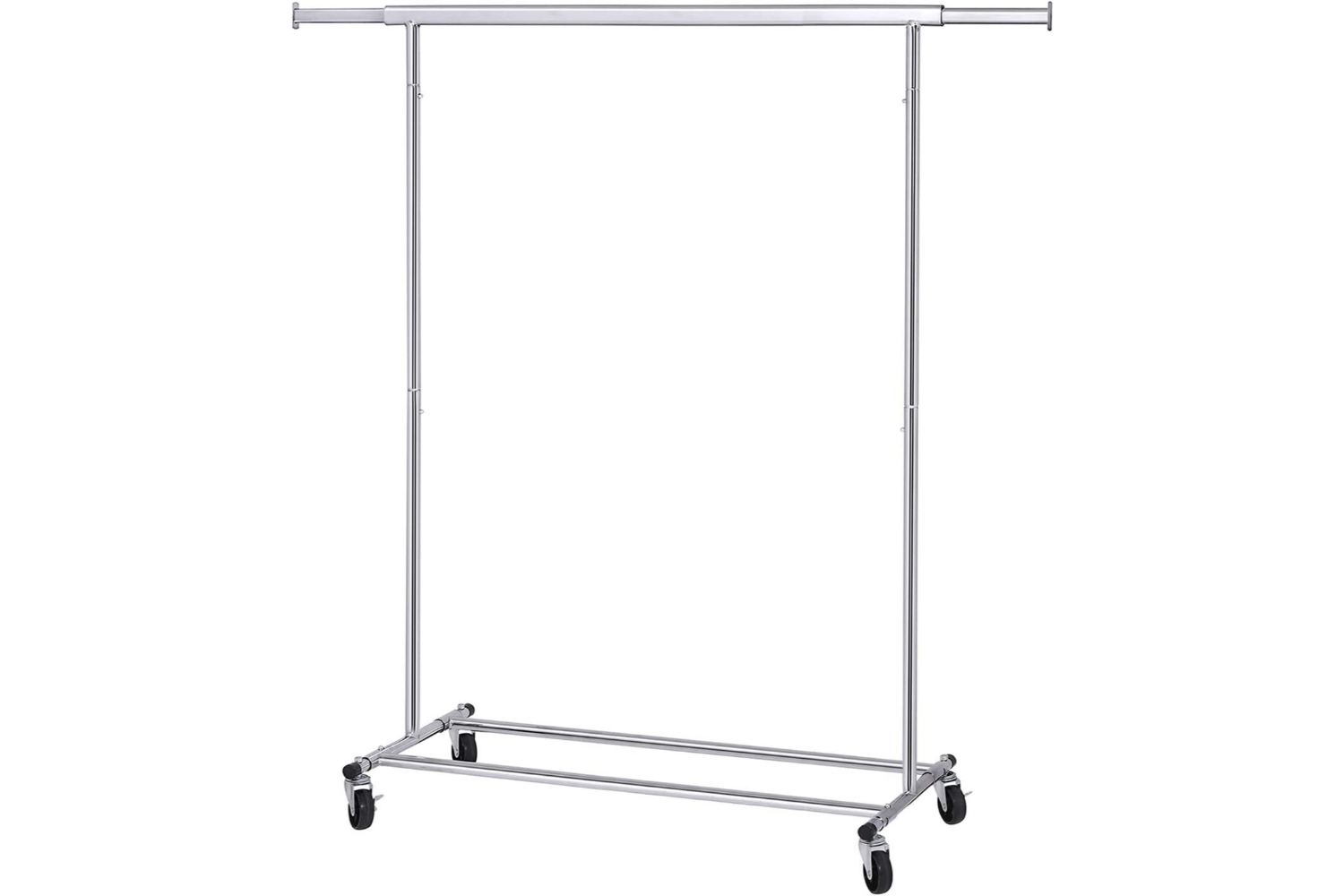 Songmics Clothes Rack with Shelf | Silver