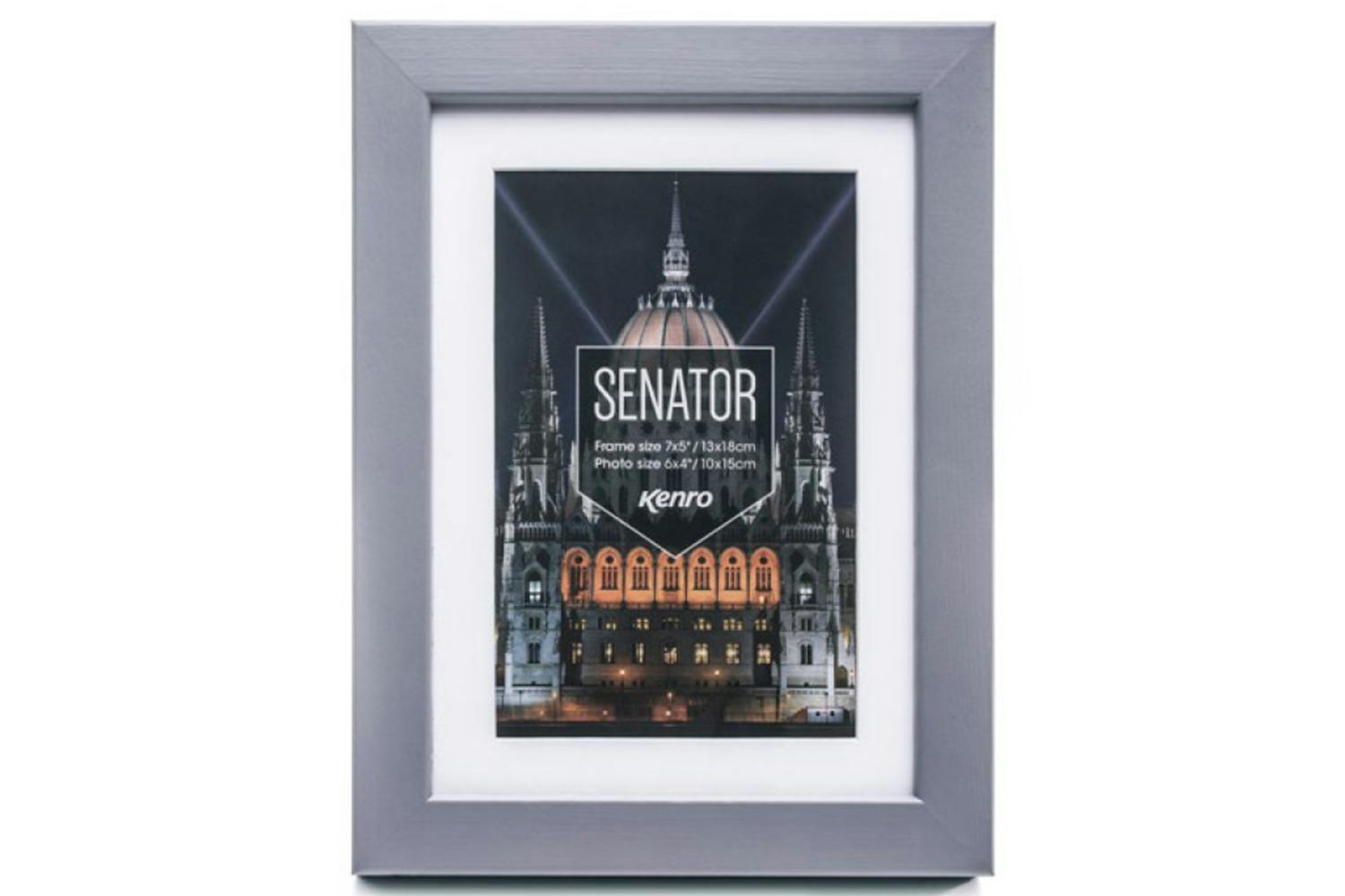 Kenro Senator Grey Series Photo Frame | 10x12/11x14"