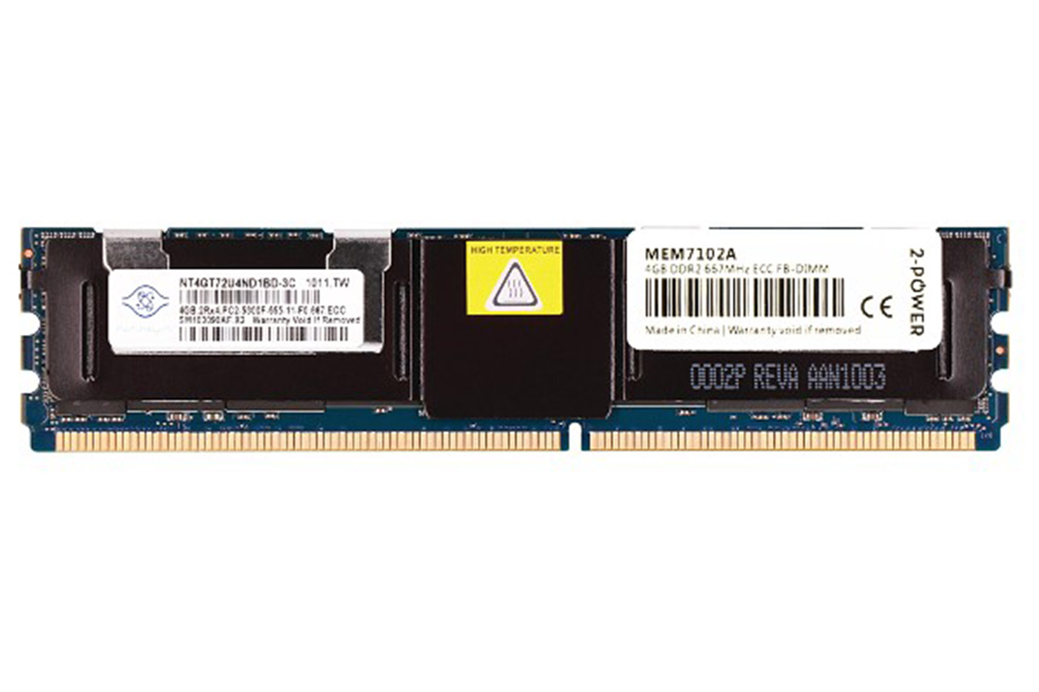 2-Power 4GB Memory Module