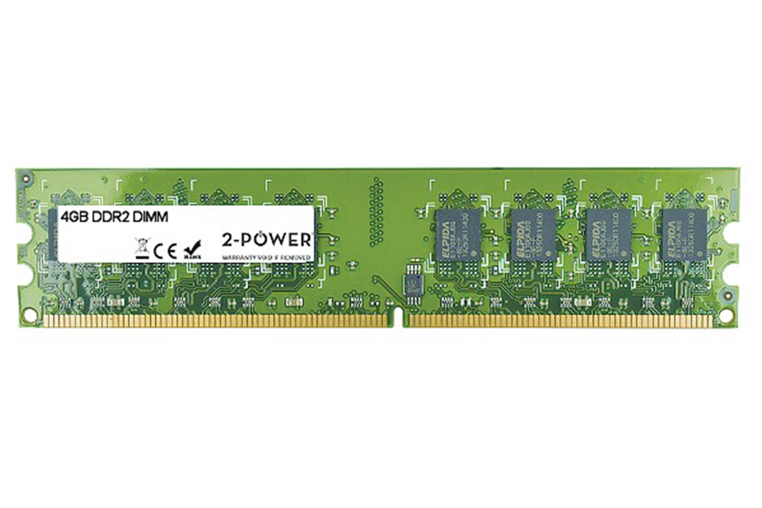 2-Power 4GB Memory Module