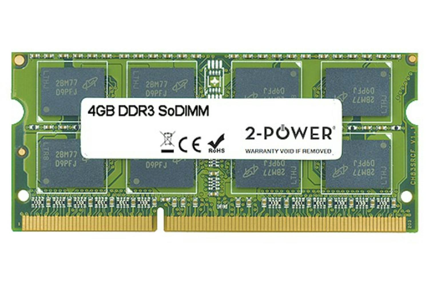 2-Power 4GB Memory Module