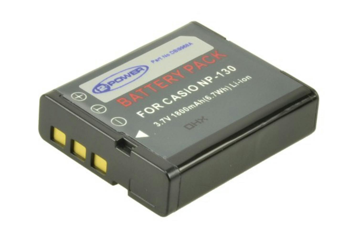 2-Power 1400mAh Digital Camera Battery