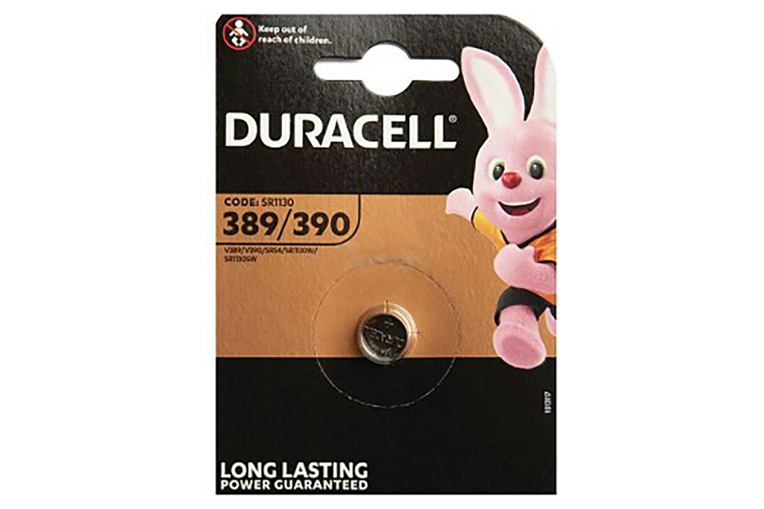 Duracell D390 1.5V Watch Battery