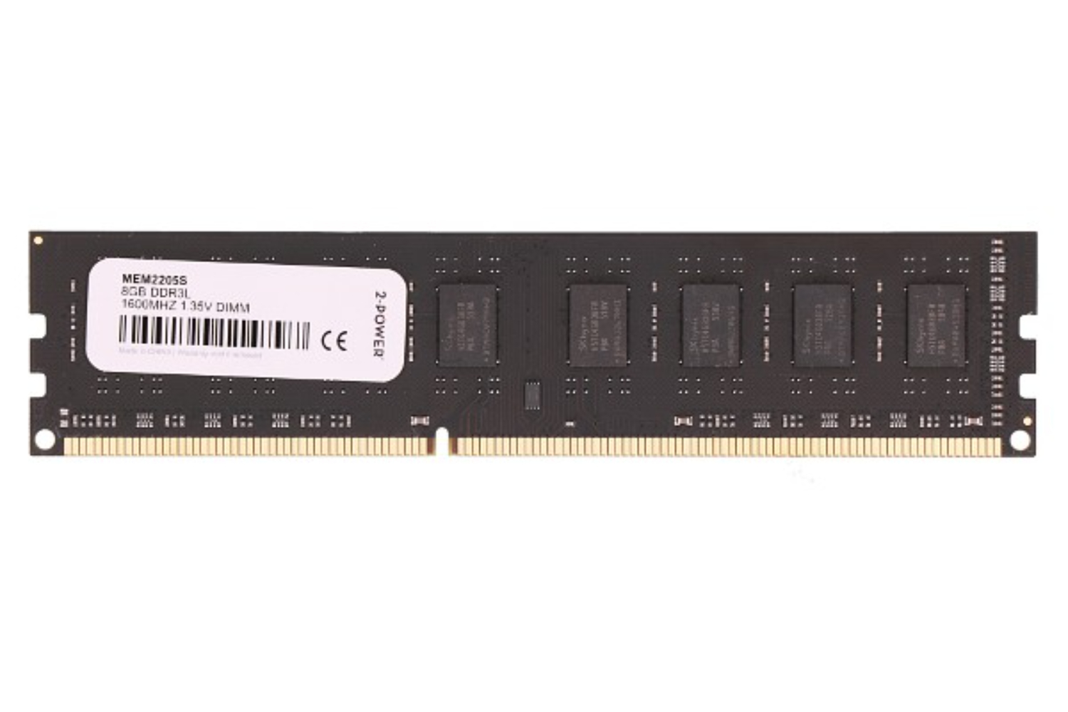 2-Power 8GB Memory Module