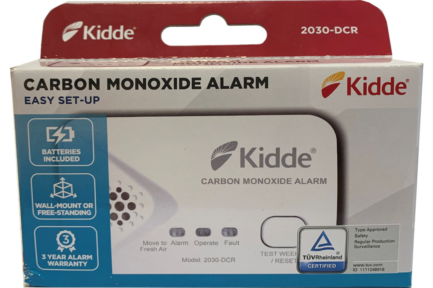 Kidde Carbon Monoxide Alarm