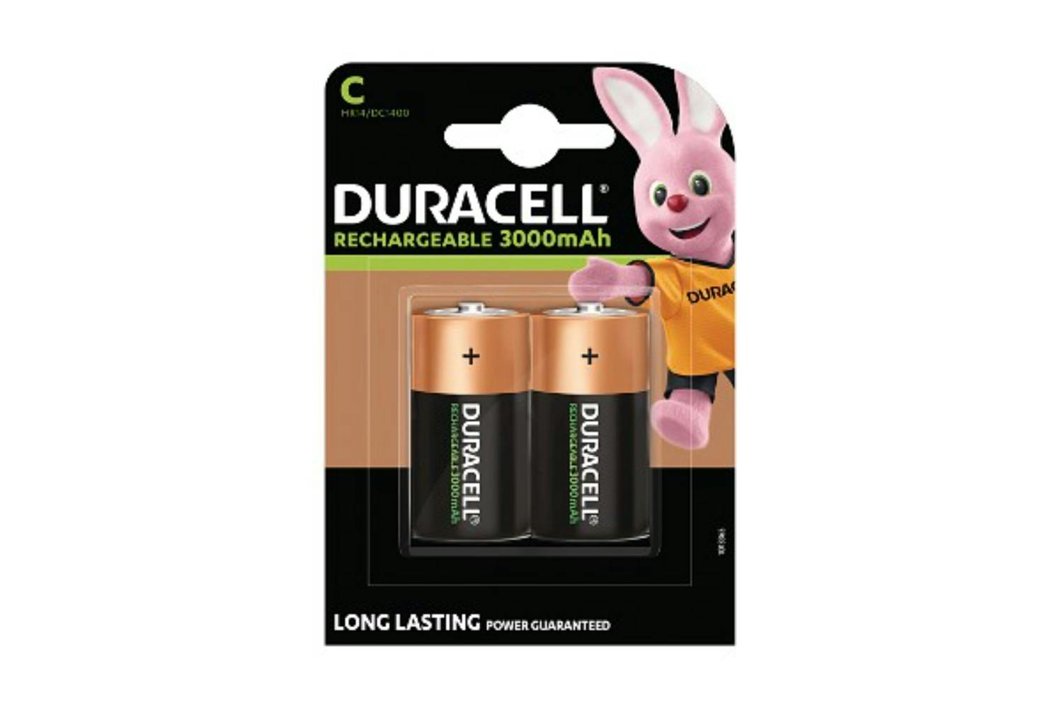 Duracell Rechargeable C Cell - 2 Pack