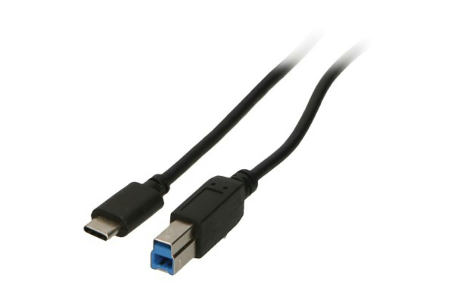 2-Power USB Type-C to USB Type-B Data Cable