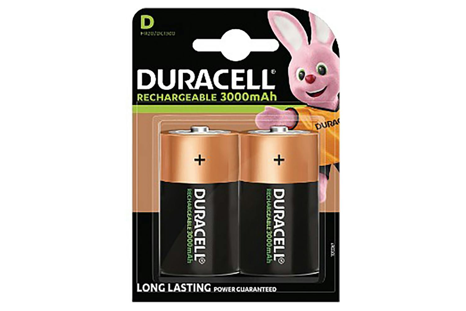 Duracell Rechargeable D Cell 2 Pack