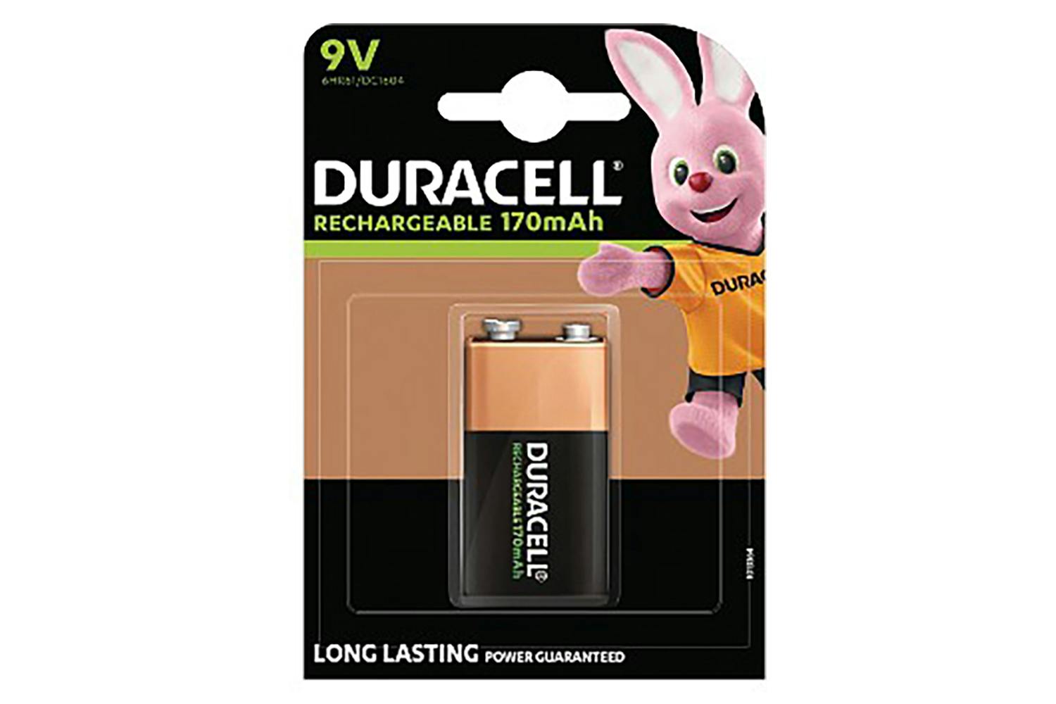 Duracell Rechargeable 9V Single Pack