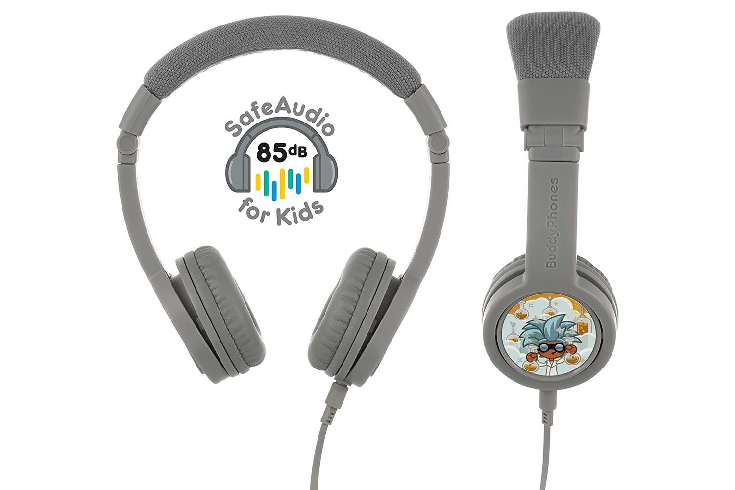 BuddyPhones Volume-Safe Kids Headphones: KidSafe KidProof KidFriendly