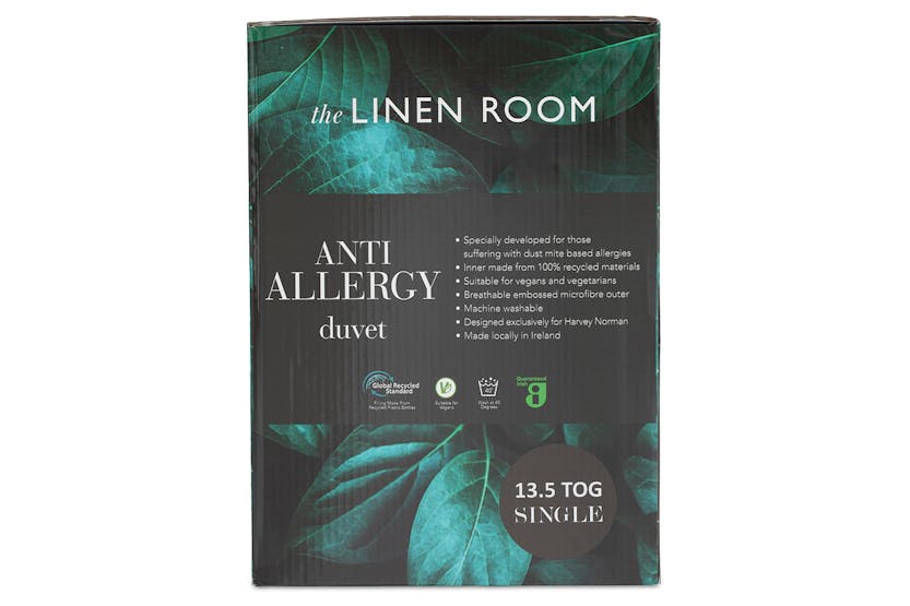 The Linen Room | Botanical Anti Allergy 13.5 Tog Duvet | King