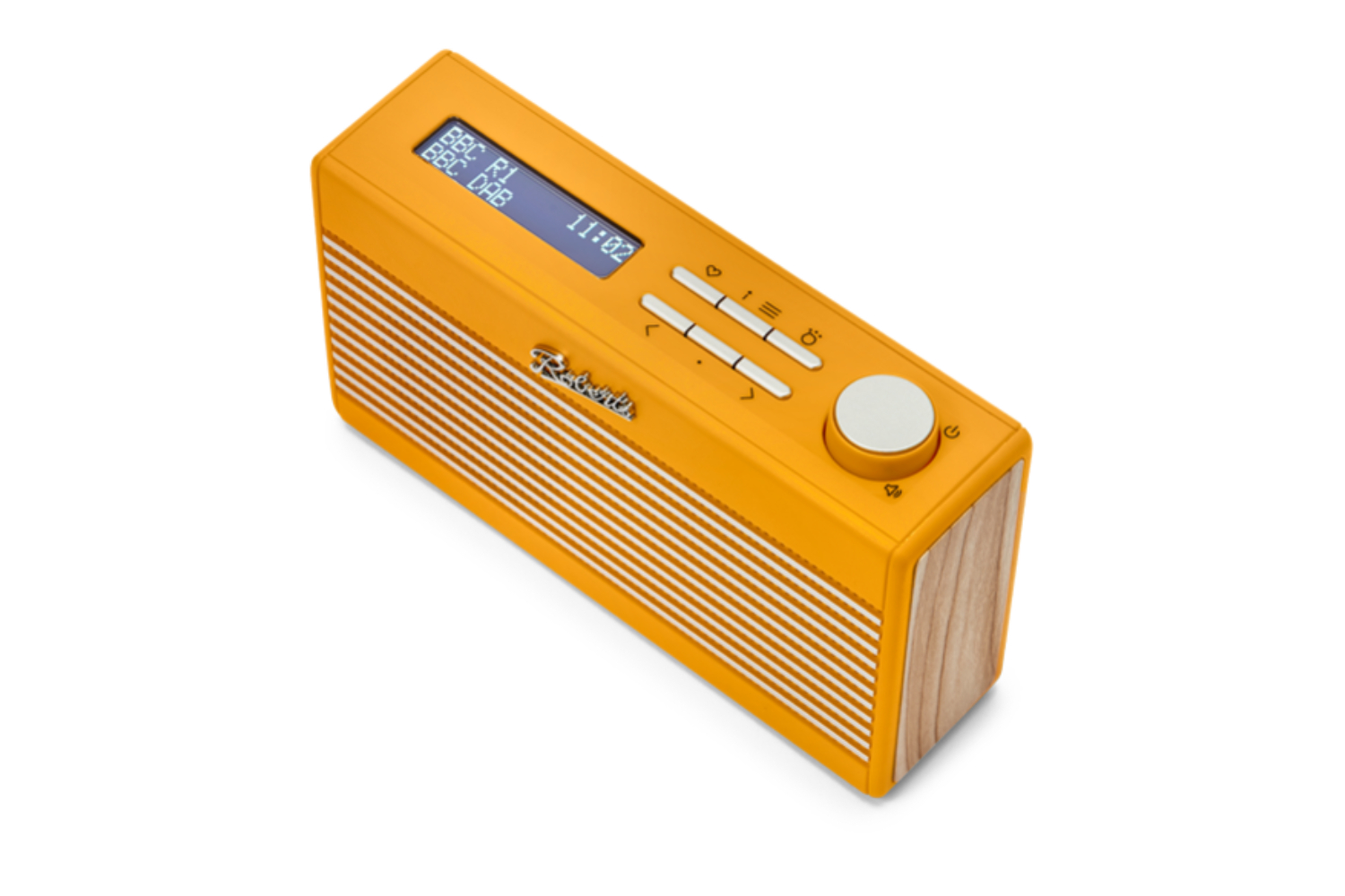 Roberts Rambler Mini DAB/DAB+/FM Radio with Bluetooth Sunburst Yellow