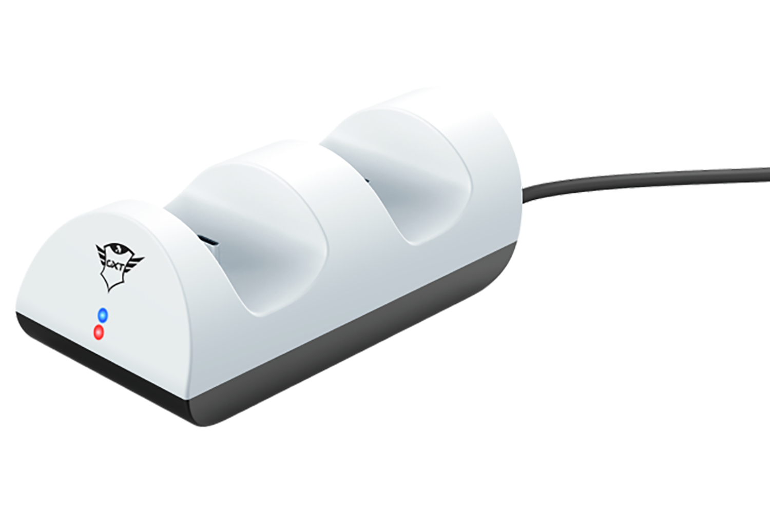 Trust PS5 Controllers Duo Charging dock | White