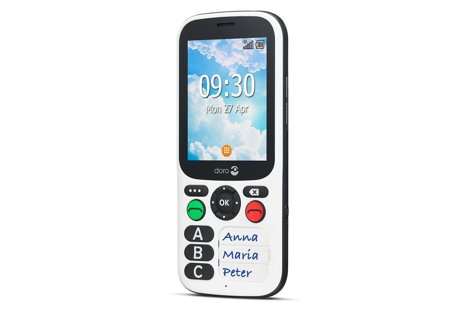 Doro 780X Mobile Phone | Black/White