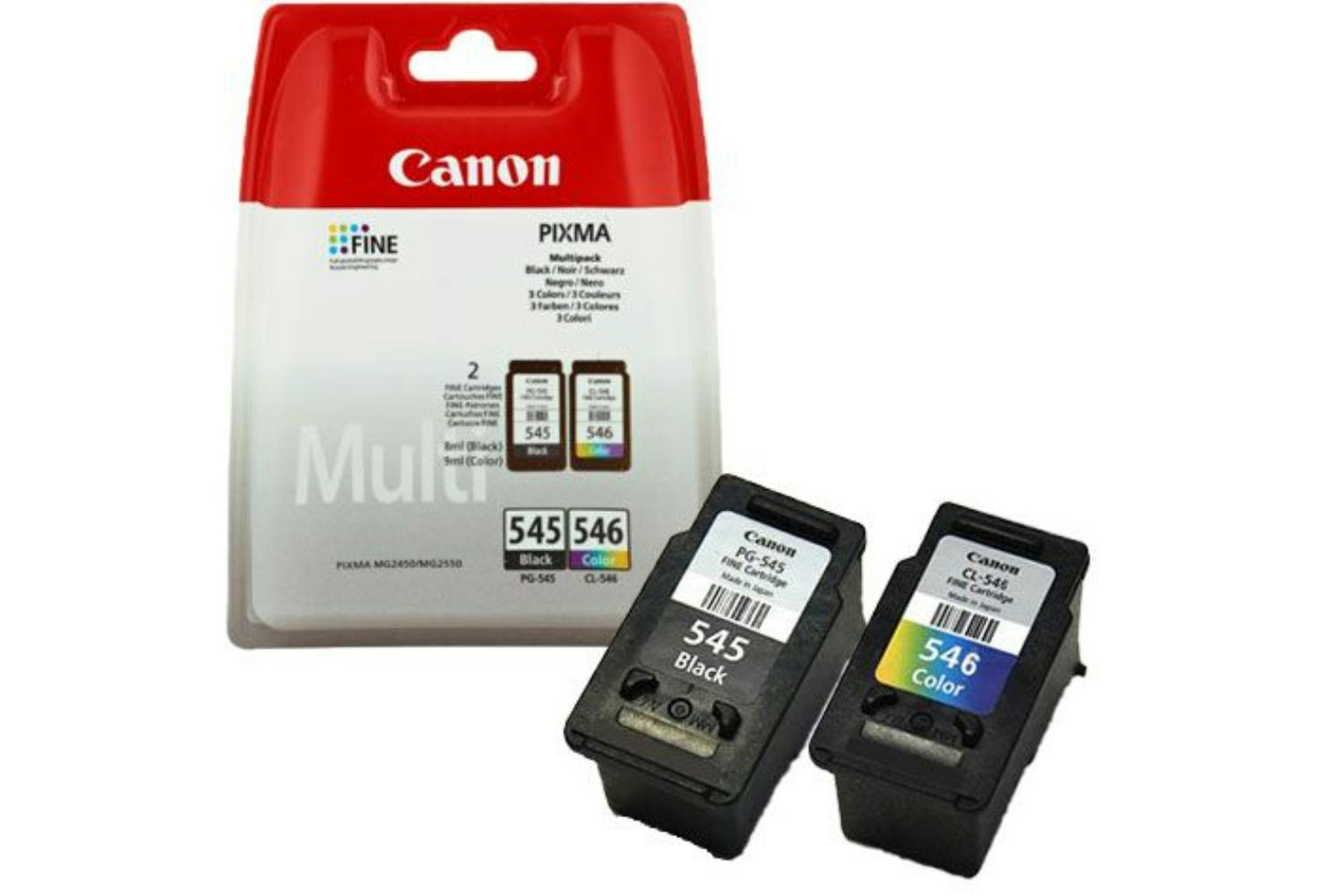 Canon PG545 & CL546 Ink Cartridges – WonnaPrint