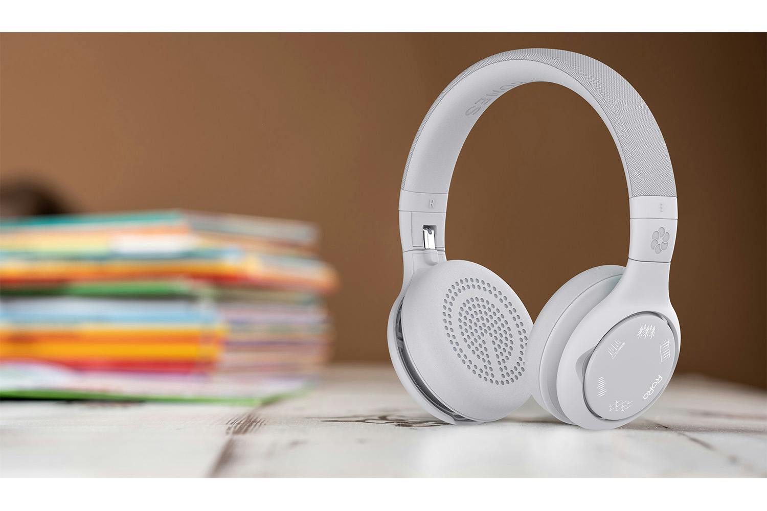 StoryPhones OnanOff Bundle Kids Wireless Headphones | Grey