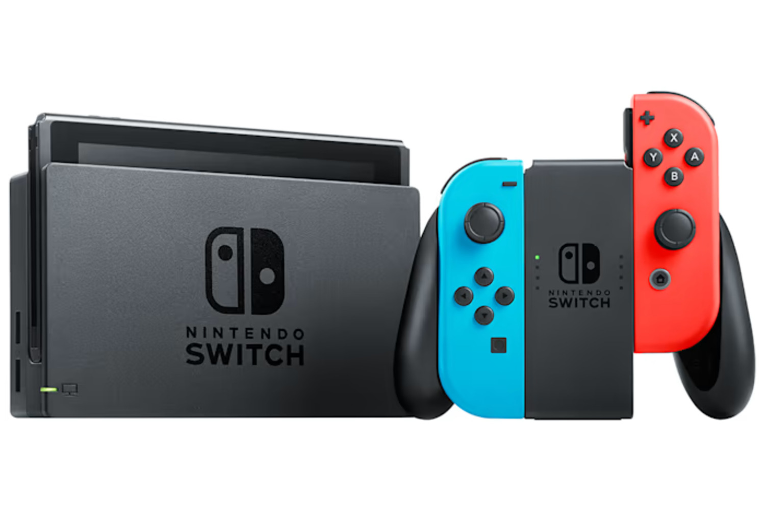 Nintendo Switch Neon Red Blue