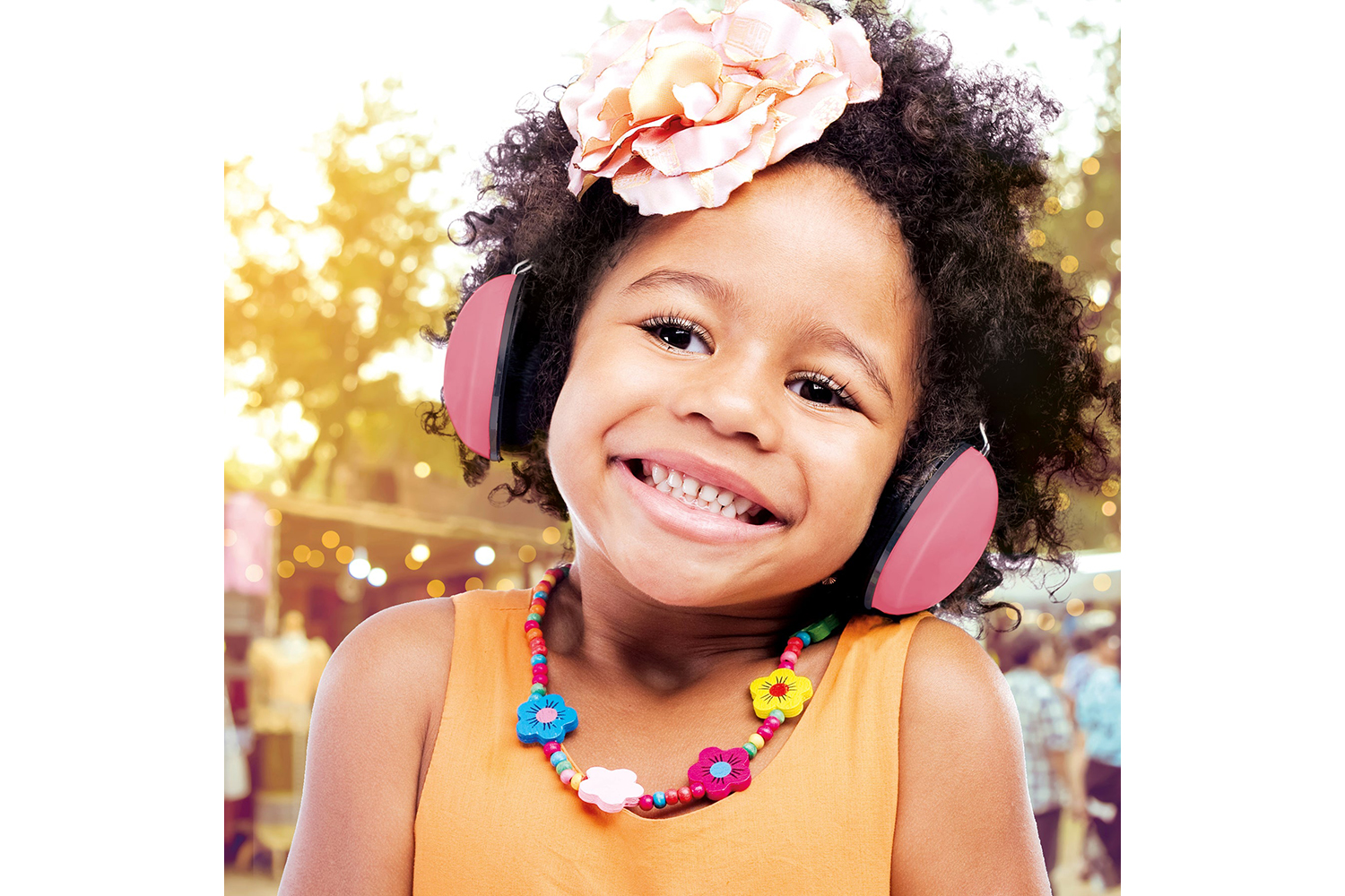 Alecto BV-71RE Earmuffs for Bbabies and Toddlers Pink