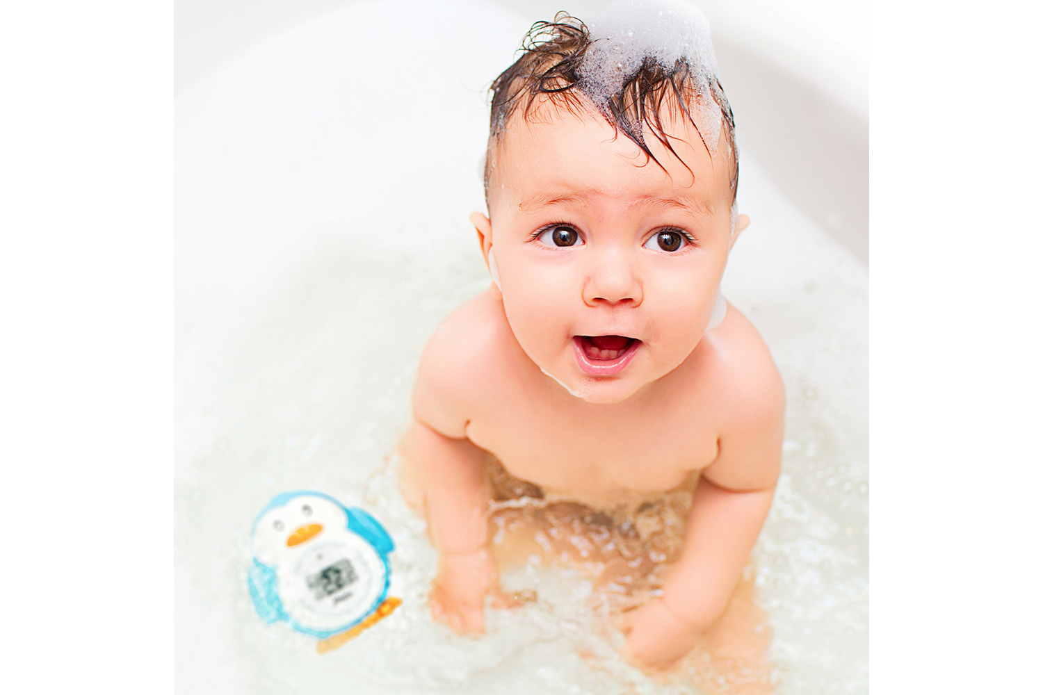 Alecto BC-11 HIPPO Bath and Room Thermometer Hippo