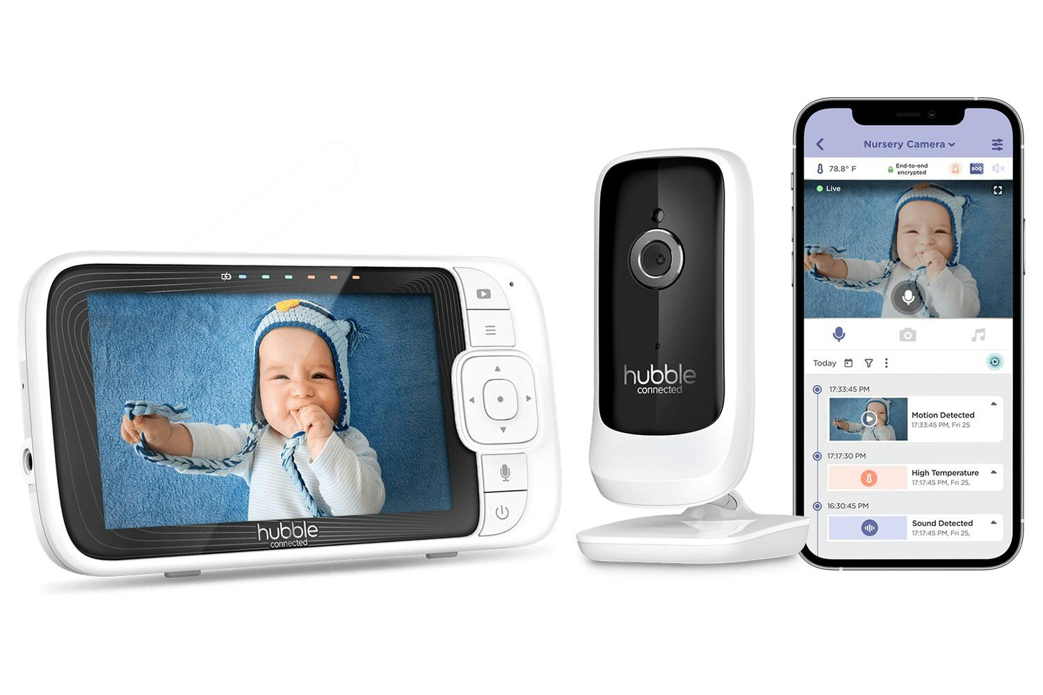 Hubble Nursery Pal Link Premium Smart Video Baby