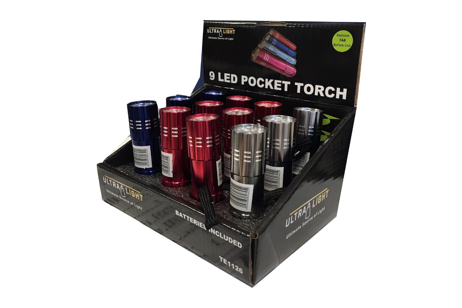 9 LED Floral Pockets Torch