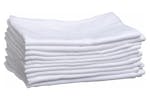 Mininor Muslin Cloth | White |10 Pieces