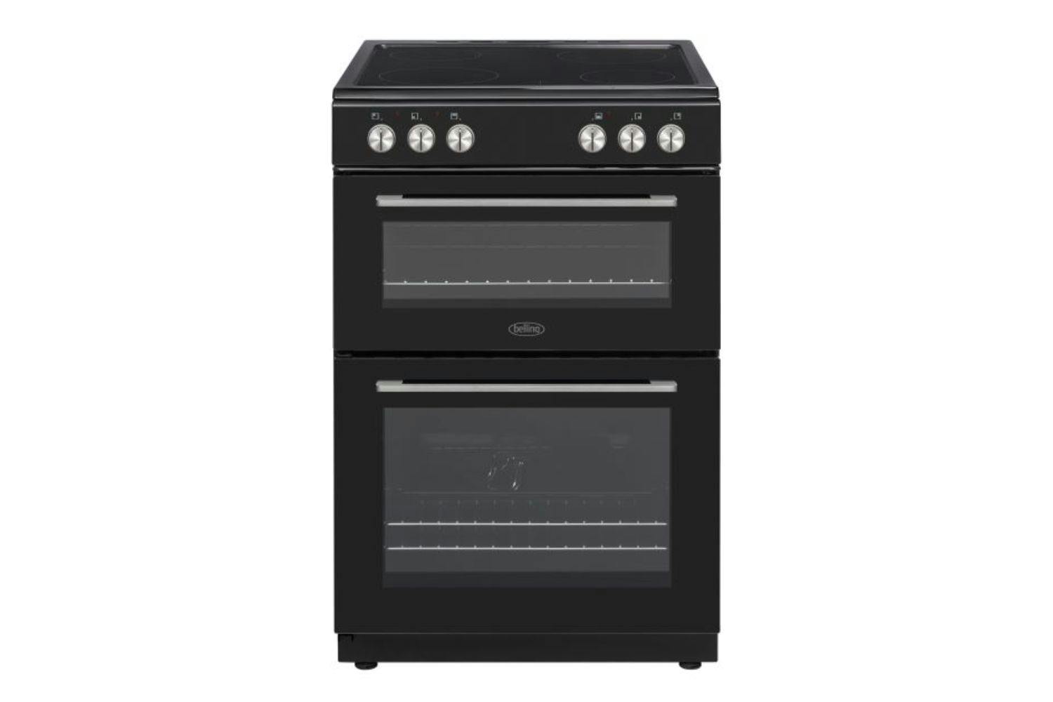 Belling 60cm Double Oven Electric Cooker | BFSE61DOBK
